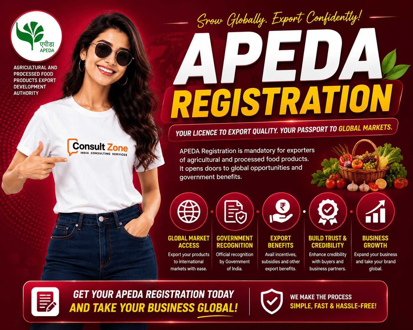 APEDA Registration Banner