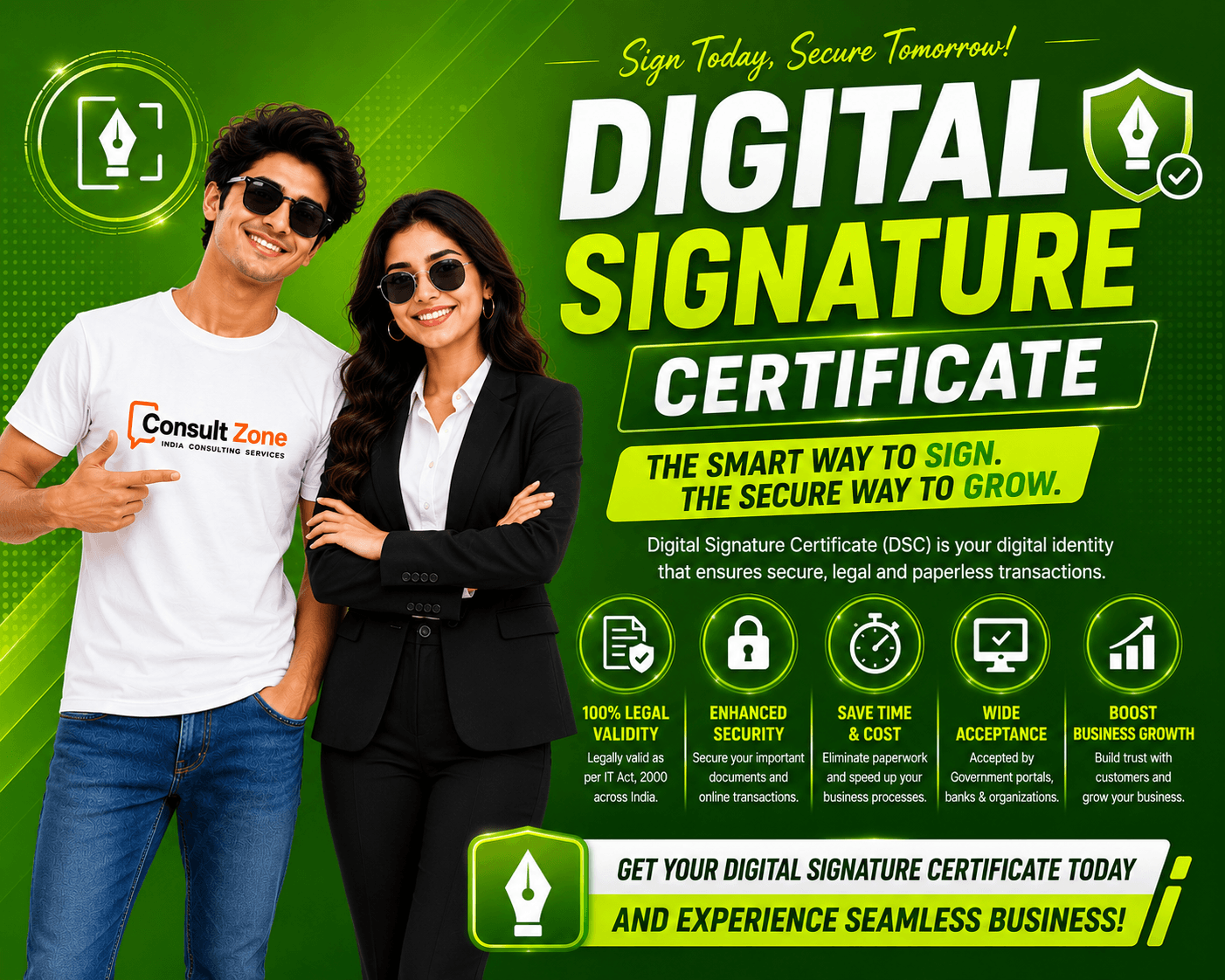 Digital Signature Certificate Banner