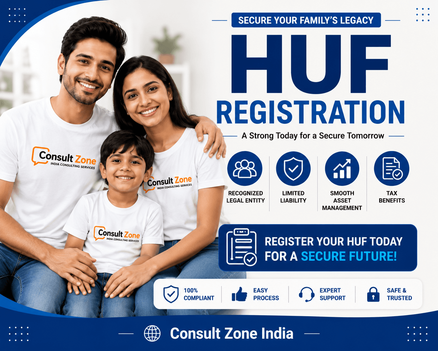 HUF Registration Banner