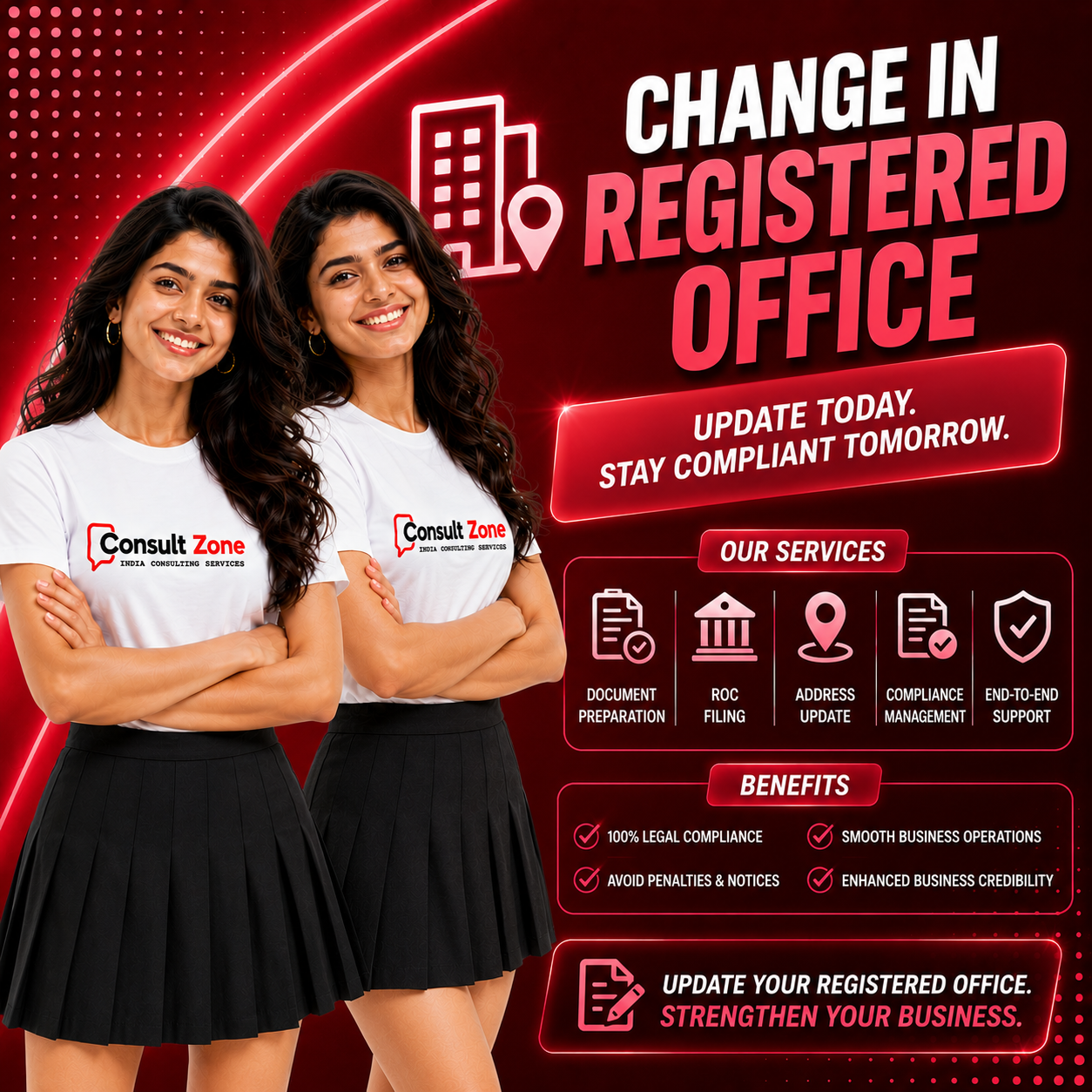 Change in Registered Office Banner