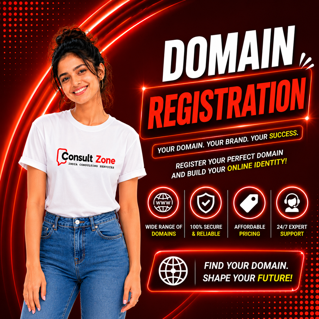Domain Registration Banner