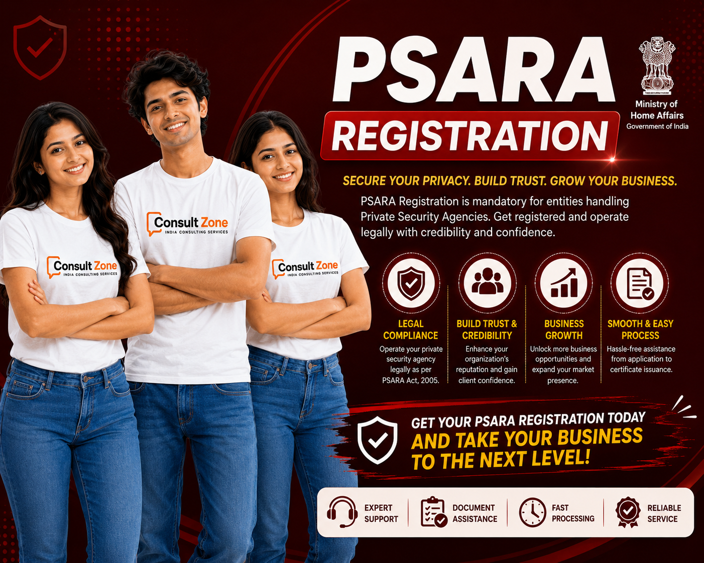 PSARA Registration Banner
