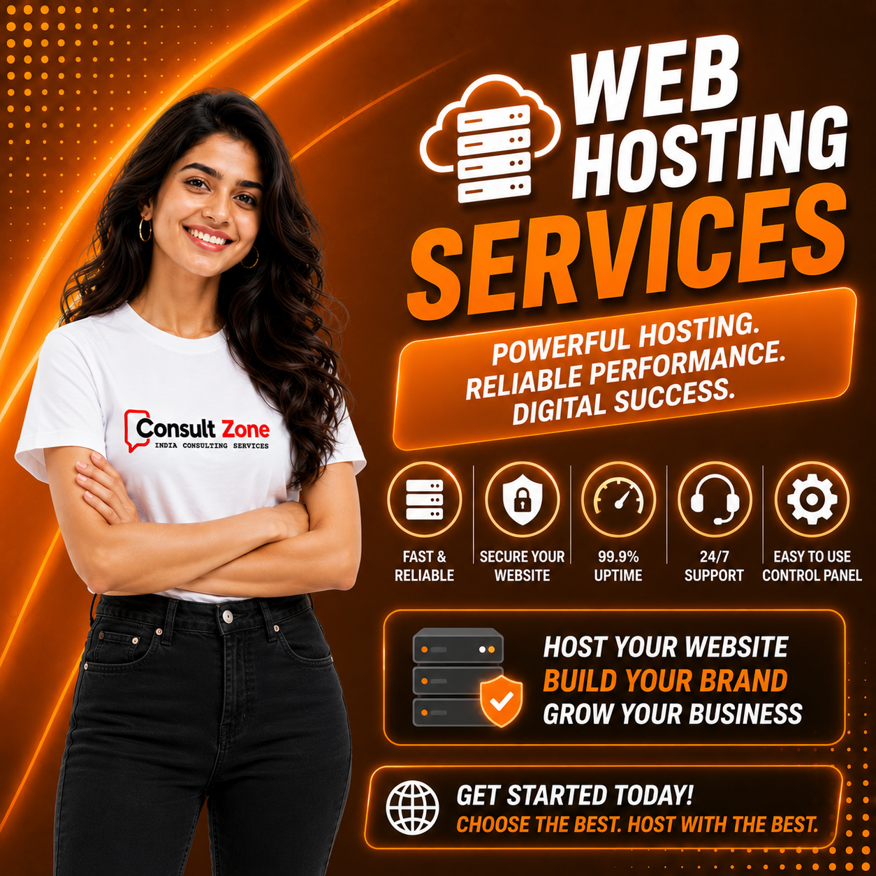Shared Linux Web Hosting Services Banner